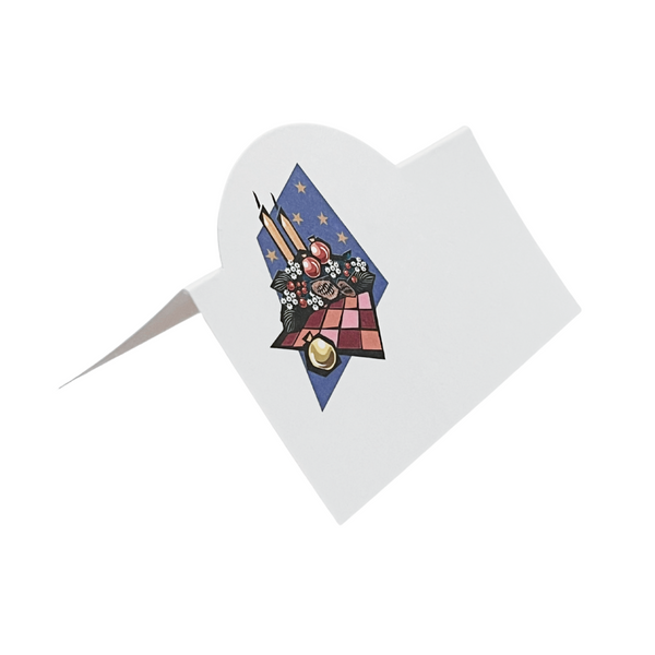 Étiquettes pliable à motifs pour anniversaire