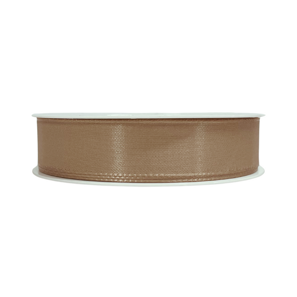 Ruban taffetas bobine de 50m | 4 formats - 25 couleurs