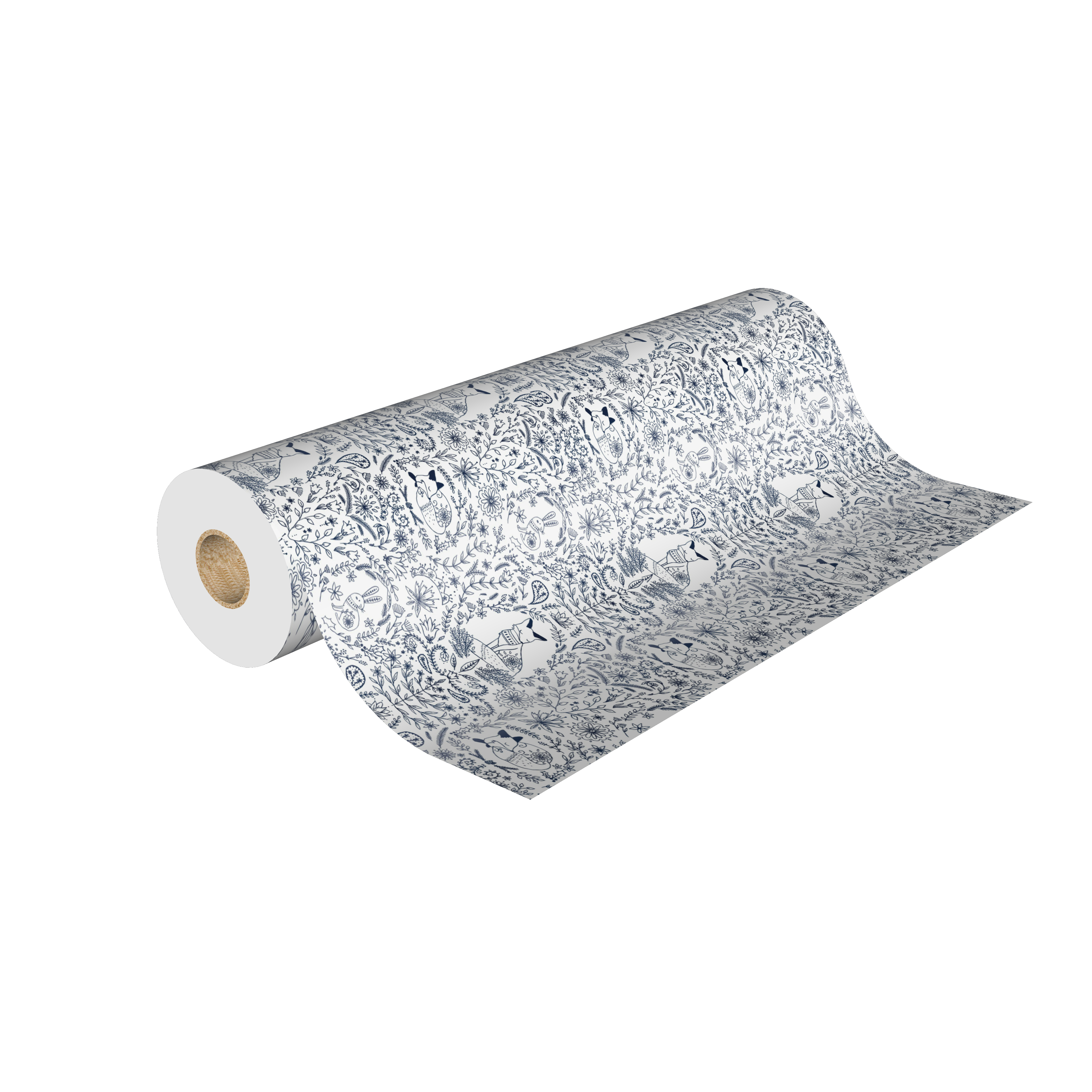 DittaDisplay Rouleau papier spécial coloriage Offset 80gr 0.7x100m Offset-Farbpapierrolle Special Offset coloring paper roll