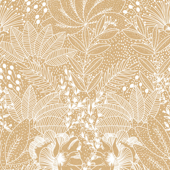 Rouleau papier kraft à motifs sur brun lisse/vergé - 60-70gr - 0.7x100m - 13 motifs