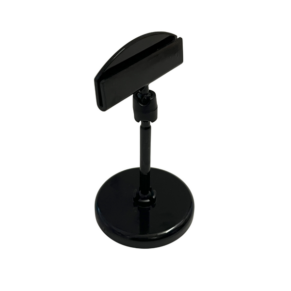 Porte-prix articulé - 5pces - transparent / noir