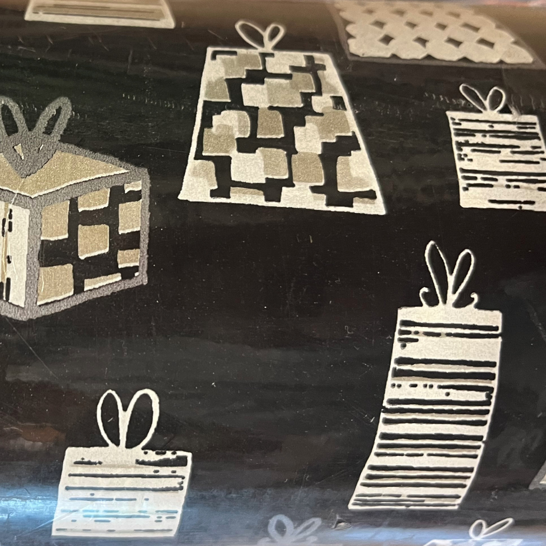 Rouleau papier motifs Noël - différentes matières - 0.7x100m