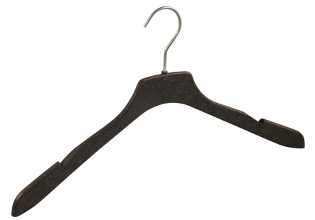 DittaDisplay Retail Solutions - cintre en matière bio avec fibres d’herbe et matériaux recyclés ou biodégradables Kleiderbügel aus Bio-Material mit Grasfasern und recycelten oder biologisch abbaubaren Materialien hanger in organic material with grass fibers and recycled or biodegradable materials
