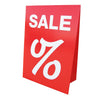 Chevalet carton "I LOVE SALE" double face à poser