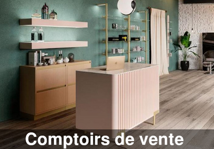 DittaDisplay retail solution - comptoirs de vente pour agencement boutique, magasin et surface d'exposition