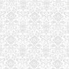 Rouleau de papier cadeau motifs baroque gris, en papier couché 60/90 g recyclable, dimensions 0,7 x 100 m ou 50 m, idéal pour emballages cadeaux professionnels.