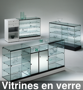 DittaDisplay retail solution - vitrines en verre pour agencement boutique, magasin et surface d'exposition