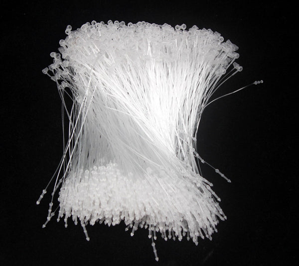 dittadisplay attaches de securite sicherheits-heftfäden security loop pins blanc white weiss