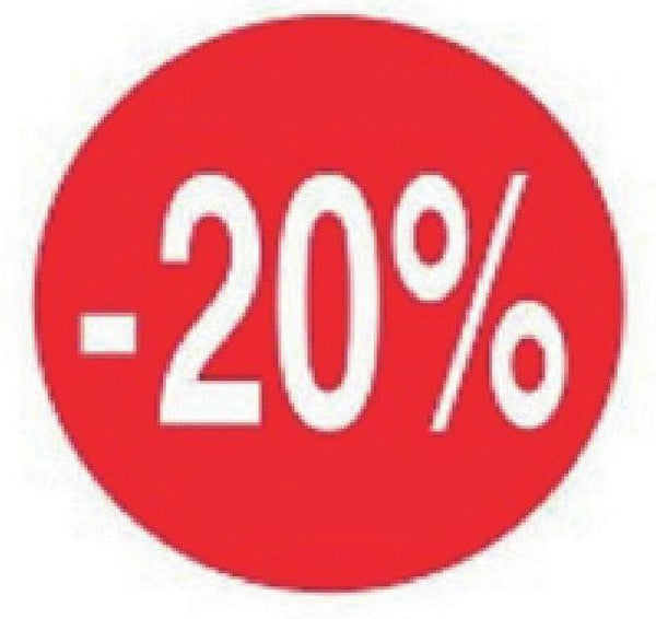 DittaDisplay Retail Solution - rouleau de pastilles adhésives pour gestion des soldes Rolle mit Klebepads für die Verwaltung des Ausverkaufs roll of adhesive pads for sales management