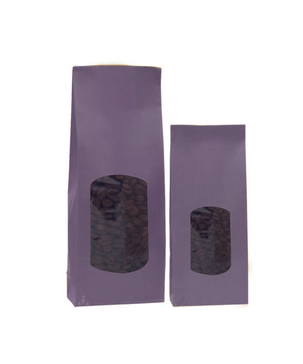 DittaDisplay Retail Solution | sac kraft alimentaire avec fenêtre Kraftsack für Lebensmittel mit Fensterkraft bag with window