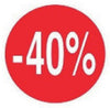 DittaDisplay Retail Solution - rouleau de pastilles adhésives pour gestion des soldes Rolle mit Klebepads für die Verwaltung des Ausverkaufs roll of adhesive pads for sales management
