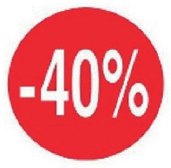 DittaDisplay Retail Solution - rouleau de pastilles adhésives pour gestion des soldes Rolle mit Klebepads für die Verwaltung des Ausverkaufs roll of adhesive pads for sales management