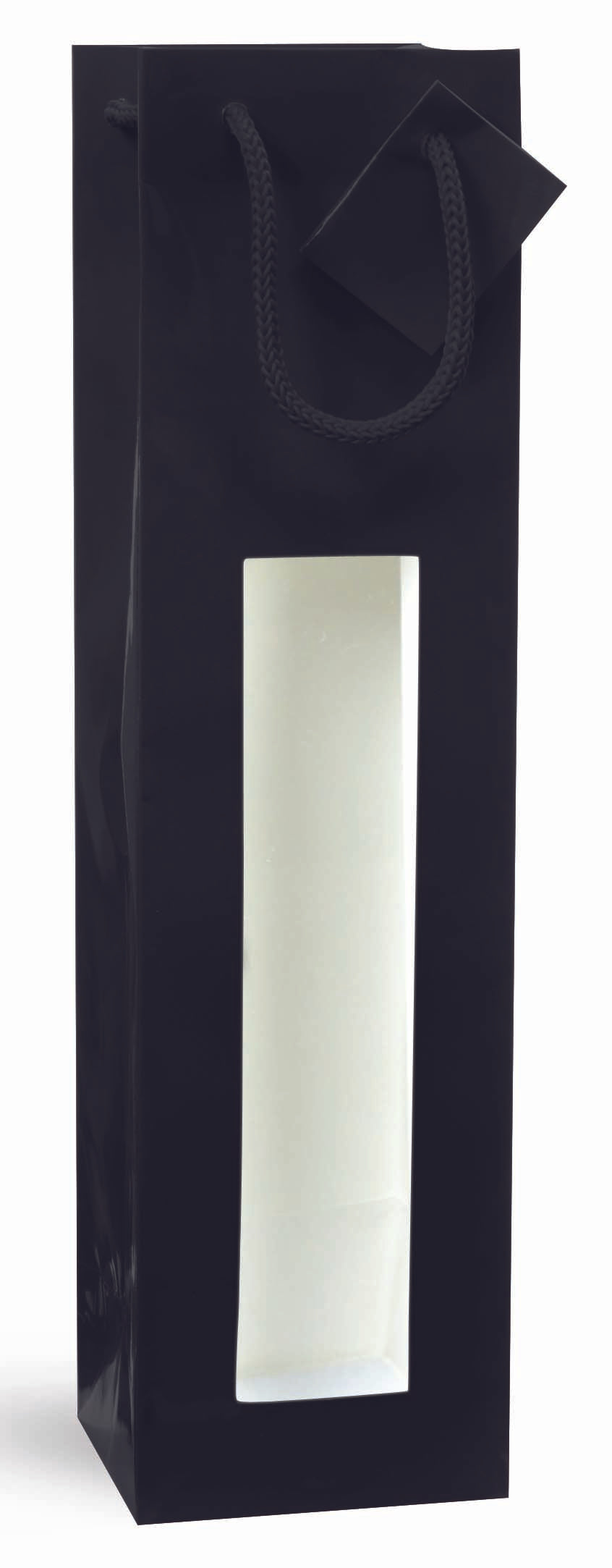 DittaDisplay - emballage sac bouteille pelliculé avec fenêtre et poignée cordon verpackung beutel flasche beschichtet mit fenster und griffen schnur packaging laminated bottle bag with window and drawstring handles
