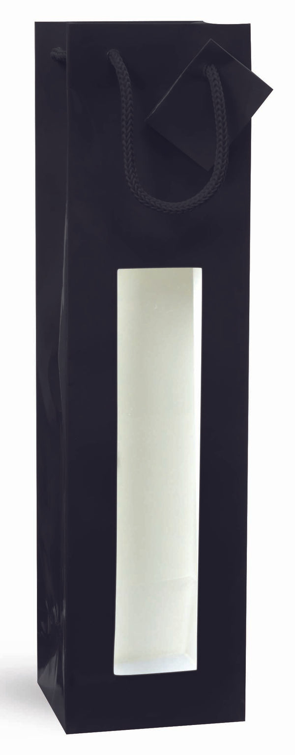 DittaDisplay - emballage sac bouteille pelliculé avec fenêtre et poignée cordon verpackung beutel flasche beschichtet mit fenster und griffen schnur packaging laminated bottle bag with window and drawstring handles