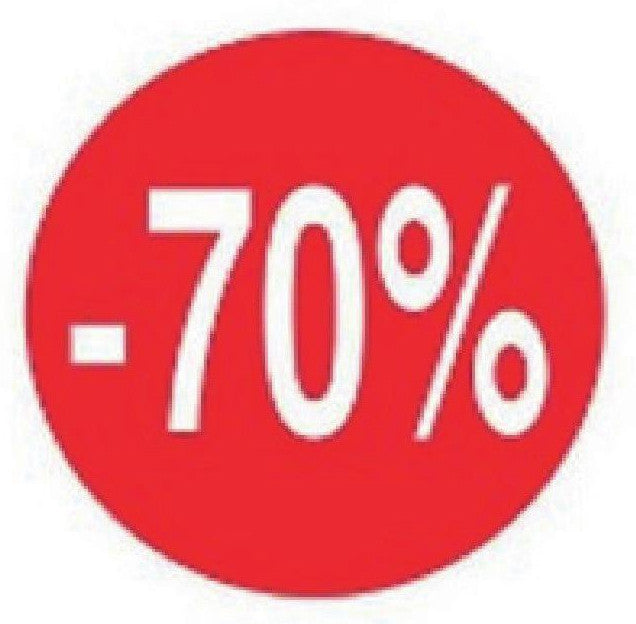 DittaDisplay Retail Solution - rouleau de pastilles adhésives pour gestion des soldes Rolle mit Klebepads für die Verwaltung des Ausverkaufs roll of adhesive pads for sales management