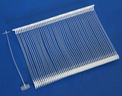 DittaDisplay bride etiquetage pistolet etikettierpistole splinten blanc weiss translucide standard