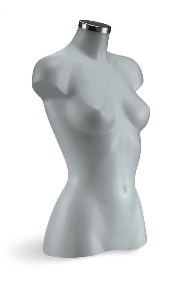 DittaDisplay Retails Solution - torse femme collection energy finition gris torso Frau kollektion energy finish grau energy collection women's torso grey finish