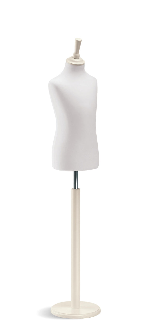 Buste de couture Vetrina enfant 6-8 ans blanc base ronde blanc