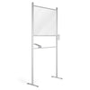 DittaDisplay retail solutions aluminium acrylic hygiene separator séparateur point de vente selling point Hygieneabscheider Einzelhandelsgeschäft