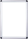 Cadre mural à clapets en aluminium éloxé - 5 FORMATS