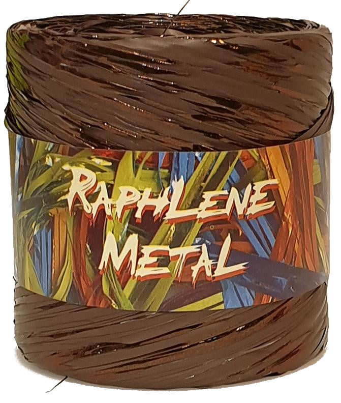 Dittadisplay rouleau bobine raphia polypro métal 200m Metall-Polypro-Raffia-Rolle raffia coil roll