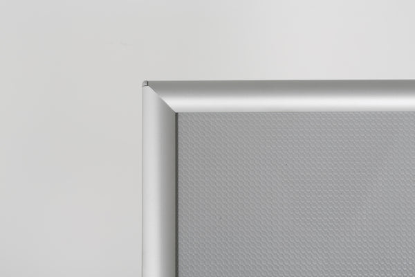 DittaDisplay - Présentoir incliné avec pied droit et cadre de présentation Schräges Display mit geradem Fuß und Displayrahmen Inclined display stand with straight leg and display frame