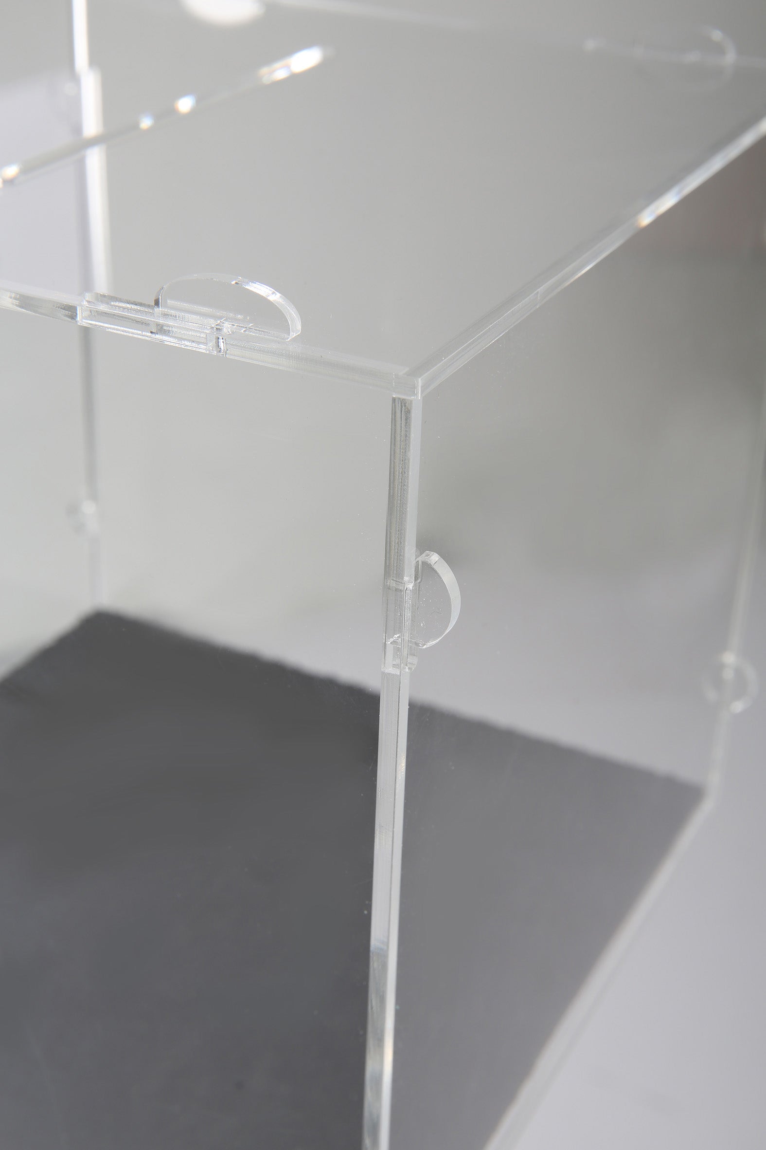 DittaDisplay boîte/urne de concours boîte à idée 20x20x20xcm 30x30x30cm plexi transparent porte-affiche Contest ballot box idea box Wettbewerb Wahlurne Ideenbox