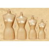 DittaDisplay Retail Solutions présentoir buste femme miniature kraft moulé Display Miniaturbüste Frau Kraft geformt display miniature woman bust kraft molded