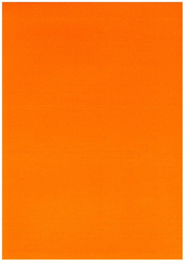 DittaDisplay affiche papier A1 orange fluo fluo orange Papierposter fluo orange paper poster