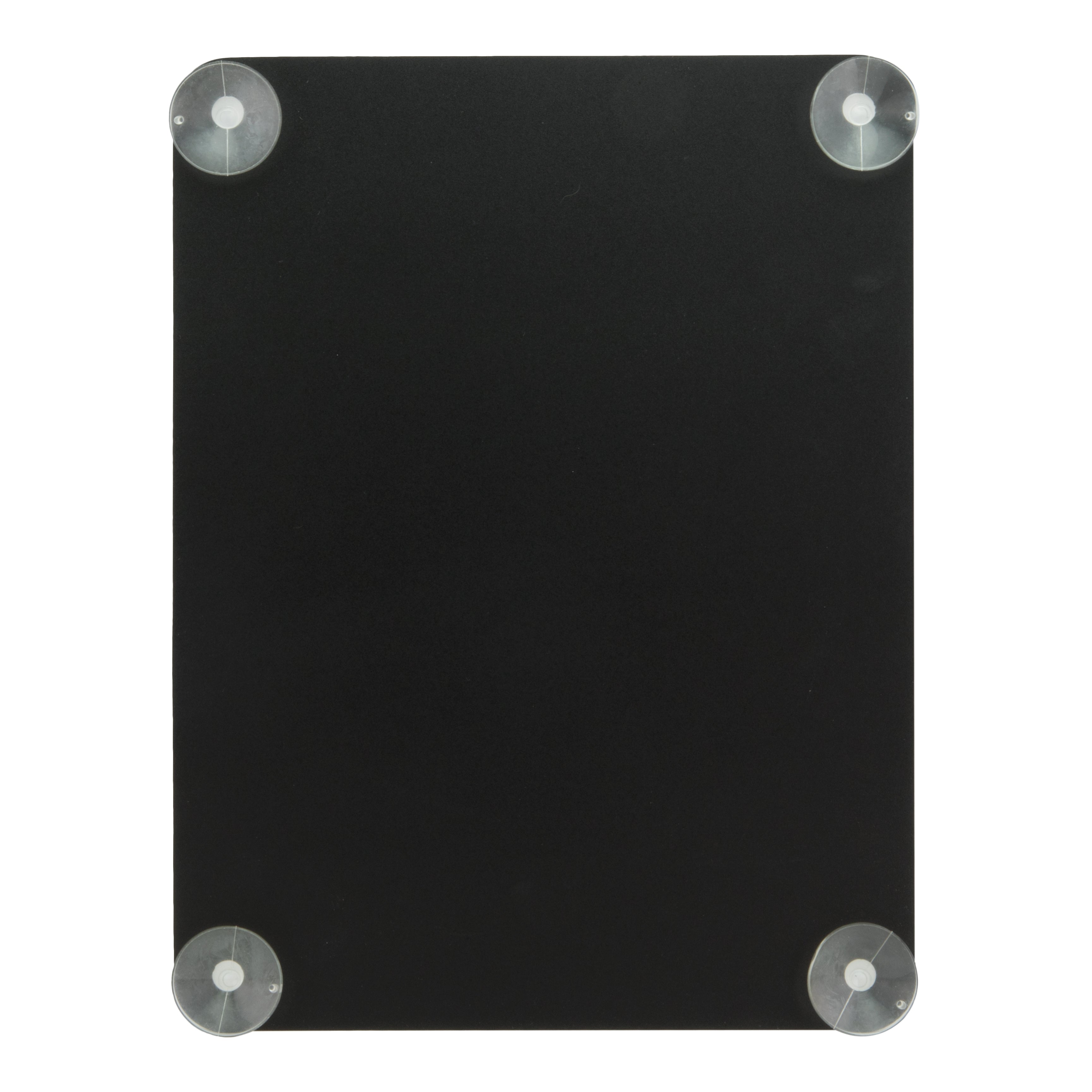 Ardoise A4 pour vitre PFW-27-36-BL Noir
