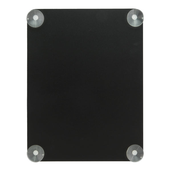 Ardoise A4 pour vitre PFW-27-36-BL Noir