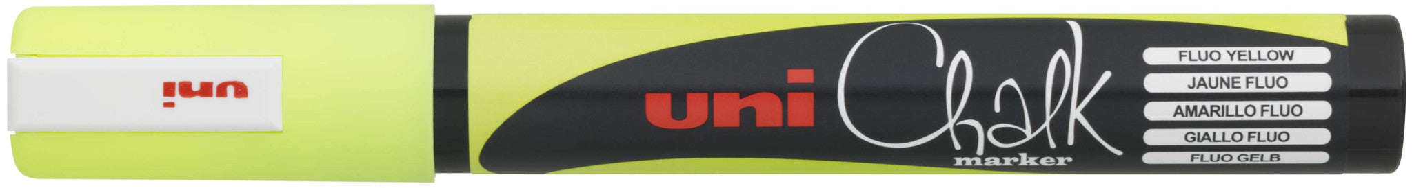 dittadisplay marker unichalk 2.5mm water resistant yellow jaune