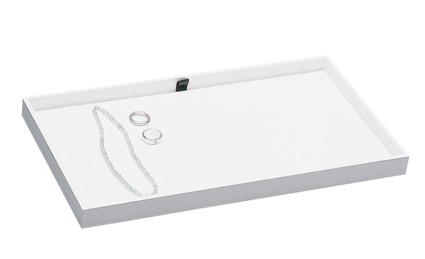 DittaDisplay plateau présentation bijoux blanc Präsentation Schmuck weiss presentation tray jewelry white