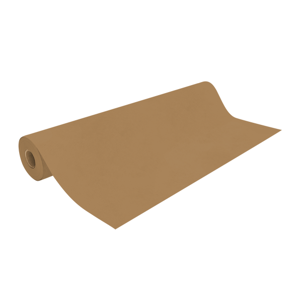 DittaDisplay Retail Solutions - Rouleau papier kraft naturel brun vergé 60gr 0.7x100m Brown natural kraft paper roll Braune natürliche Kraftpapierrolle
