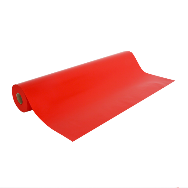 DittaDisplay Rouleau de papier couché haut brillant laqué70gr 70cmx100m rouge Red lacquered high gloss coated paper roll Rolle rot lackiertes, hochglänzend beschichtetes Spezialpapier