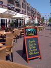 Panneau trottoir Bois dur SDT-M-120 Acajou 55x120 cm