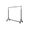 Portant réglable - L150 cm roues Ø 8 cm - ST020R100R