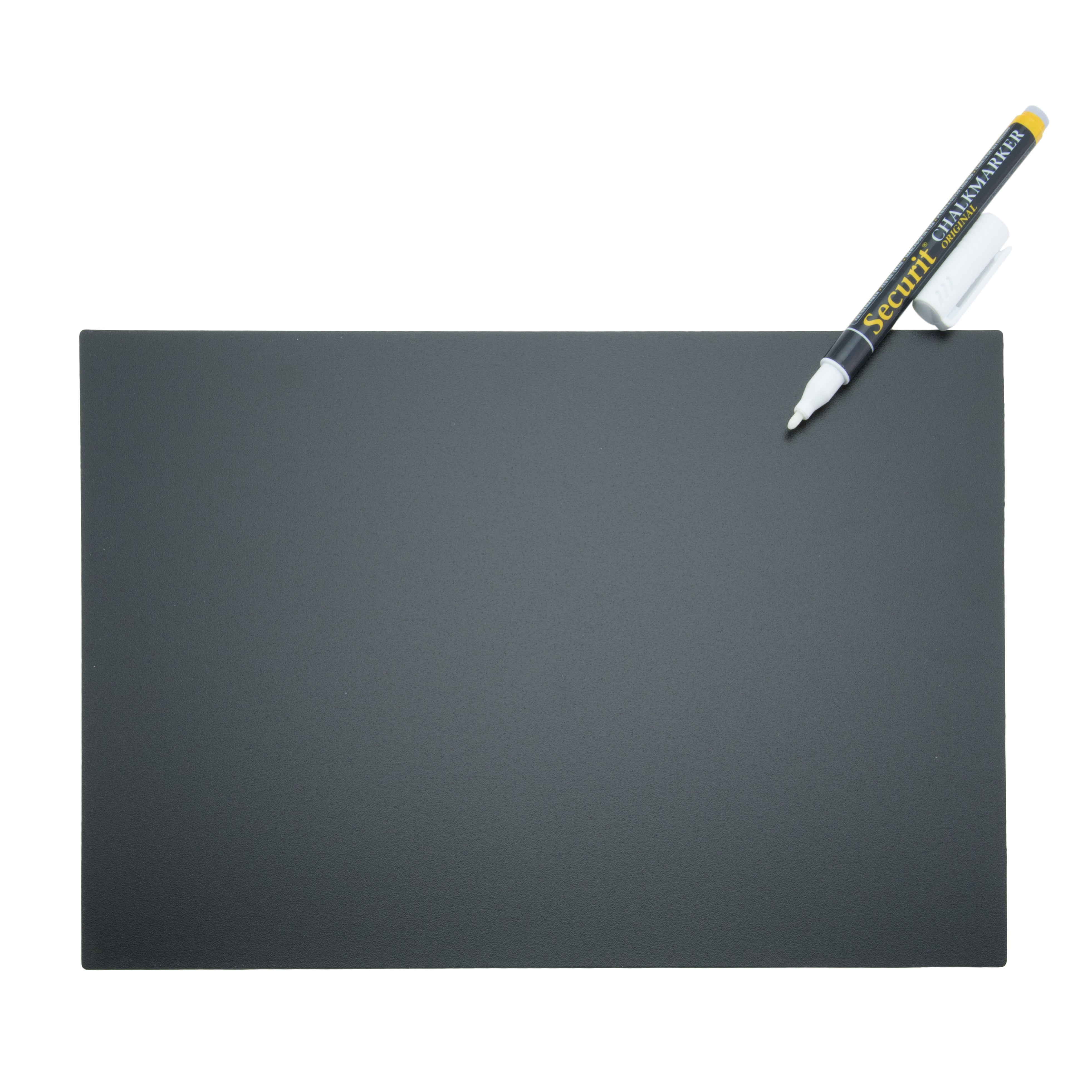 DittaDisplay Retail Solutions ardoise de table effaçable abwischbare Tischschiefertafel erasable table slate