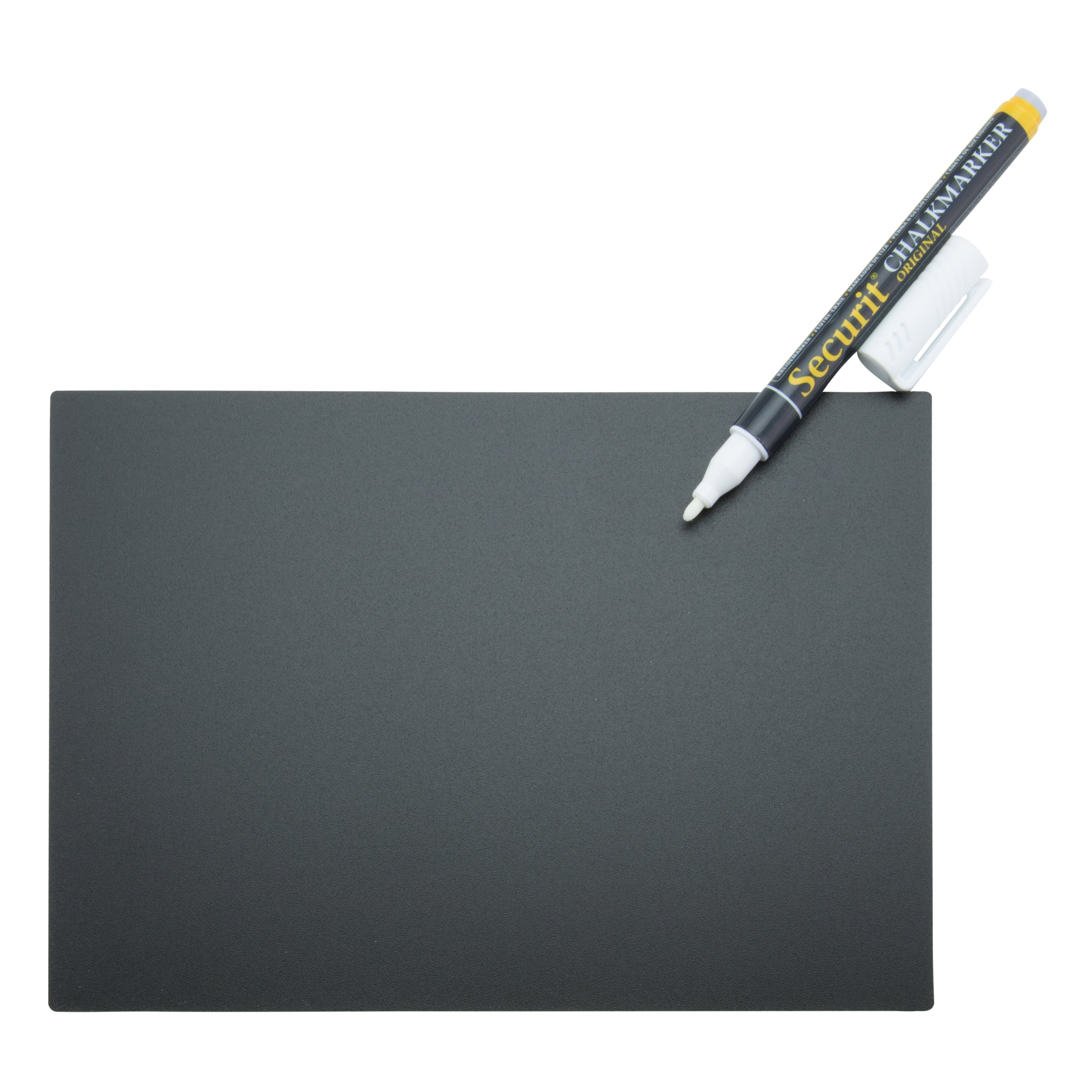 DittaDisplay Retail Solutions ardoise de table effaçable abwischbare Tischschiefertafel erasable table slate
