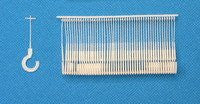 DittaDisplay bride etiquetage pistolet etikettierpistole splinten blanc weiss translucide standard crochet ouvert Hackenfaden