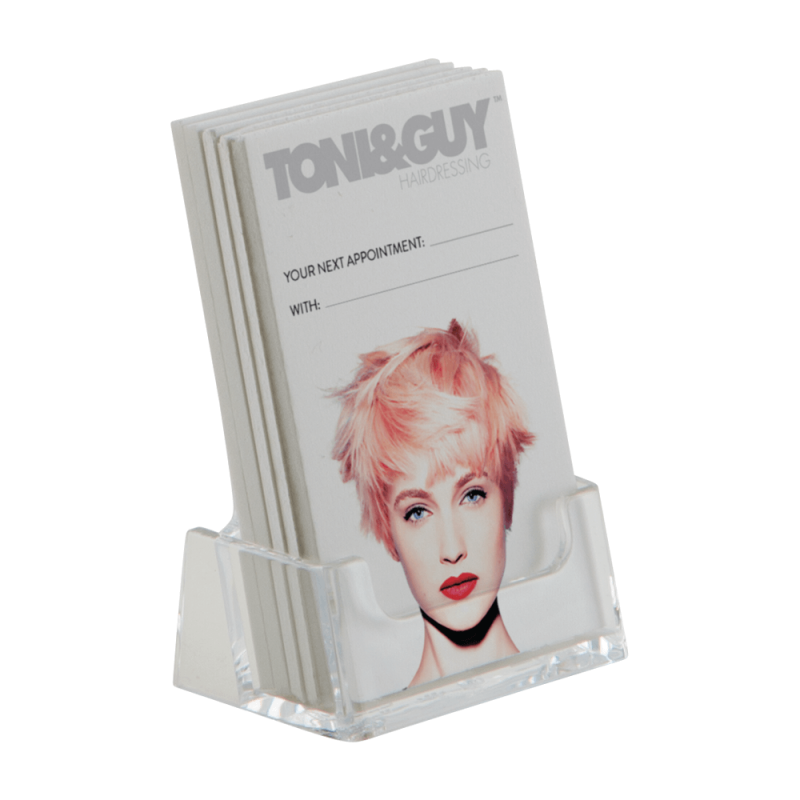DittaDisplay Retail Solutions plexiglas support cartes visites Visitenkartenhalter