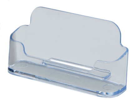 DittaDisplay Retail Solutions plexiglas support cartes visites Visitenkartenhalter
