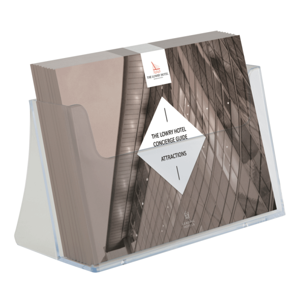 DittaDisplay Retail Solutions plexiglas présentoir prospectus Prospektanzeige