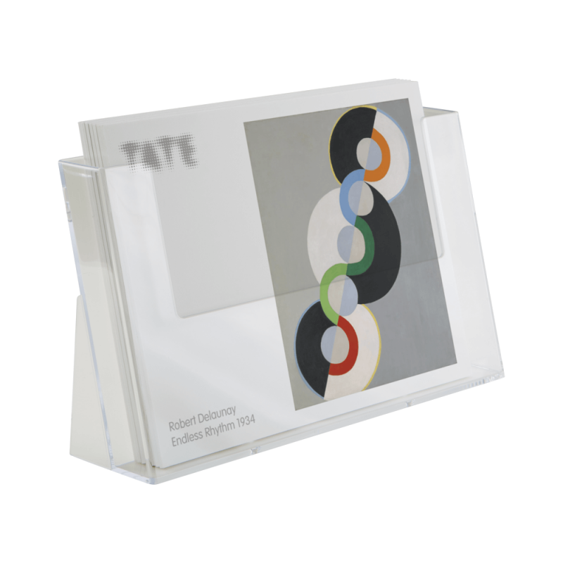 DittaDisplay Retail Solutions plexiglas présentoir prospectus Prospektanzeige