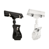 pince porte-prix articulée noire transpente clip Preisträger aufklappbar schwarz transparent