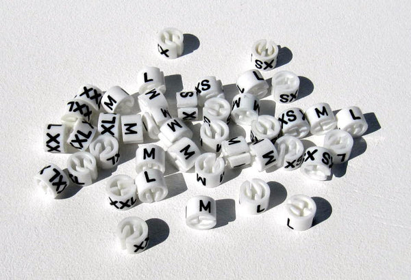 bagues de taille pour cintres blanc