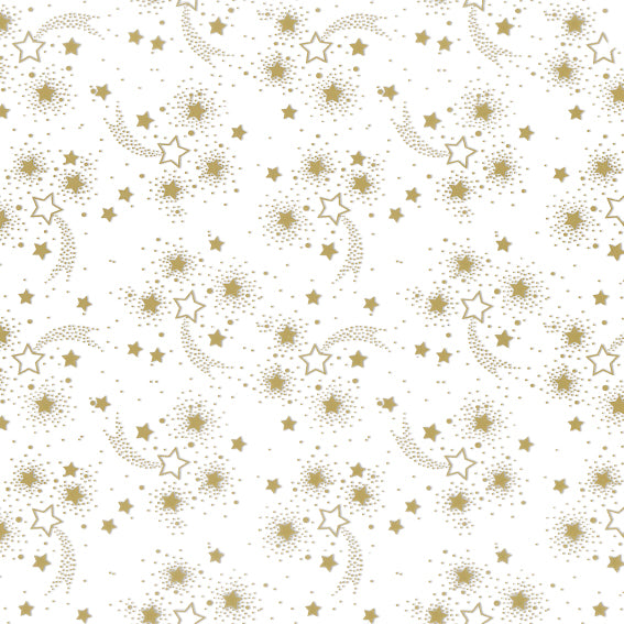DittaDisplay Rouleau polypro avec impressions étoiles filantes Polypro-Rolle mit Sternschnuppen bedruckt Polypro roll with shooting stars printsPolypro roll with shooting stars prints