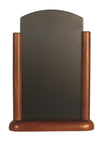 DittaDisplay ardoise table bois brun mélaminé