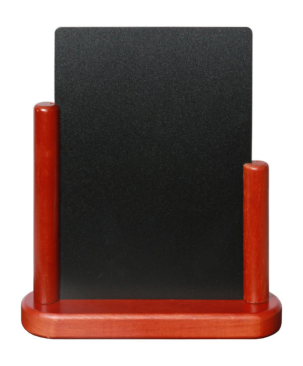 DittaDisplay ardoise table bois acajou mélaminé