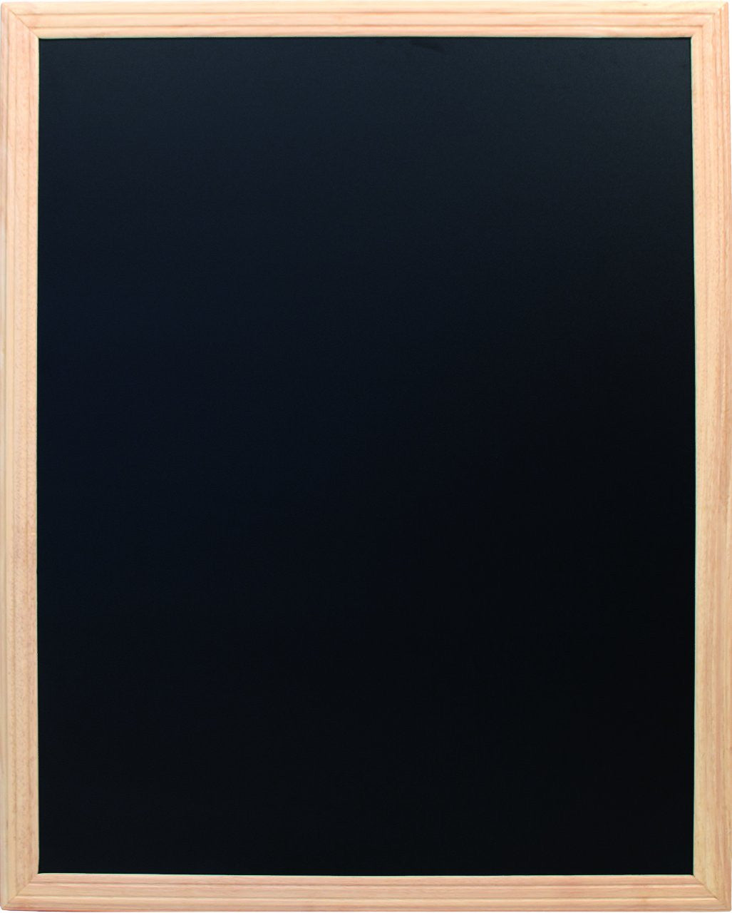 Ardoise avec cadre en bois clair - 5 Formats - 50% sur stock